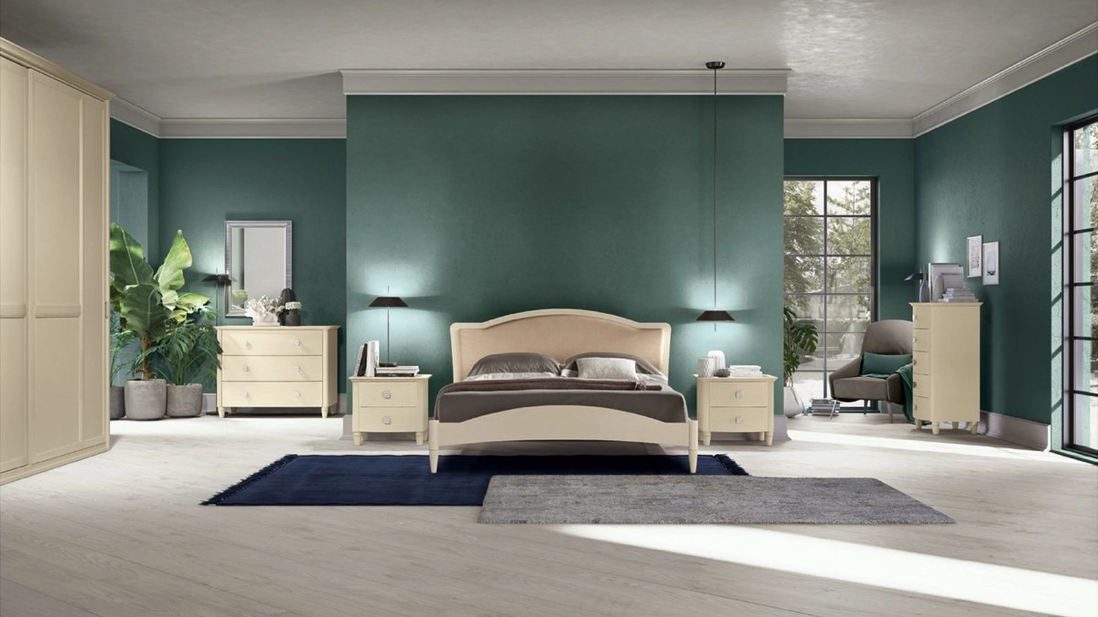 Letto Arcadia Omega di Colombini Casa