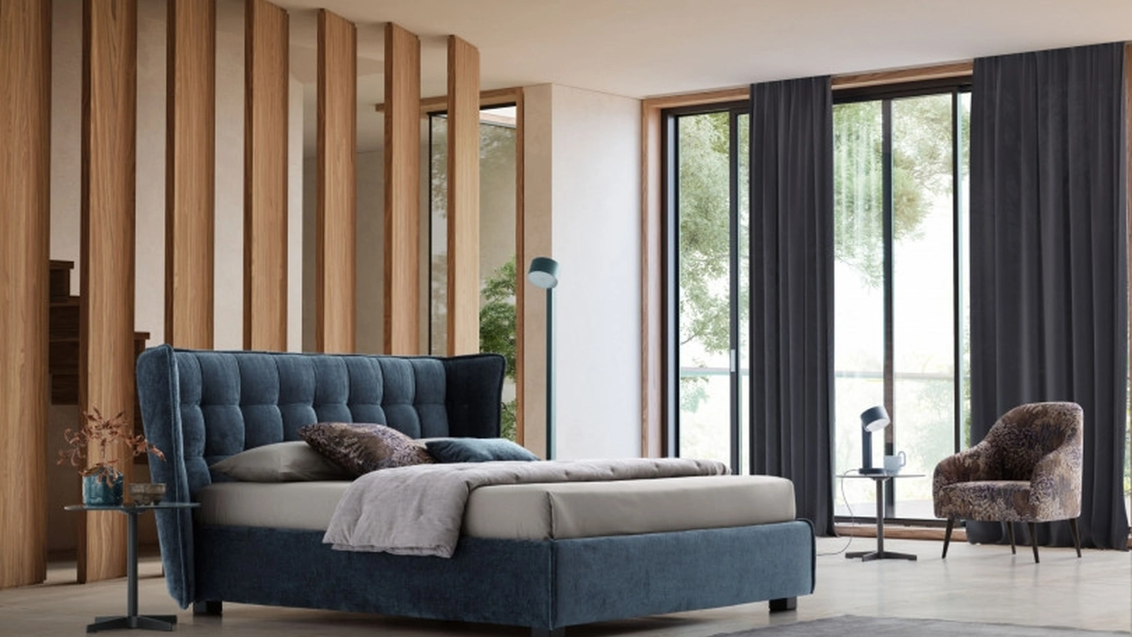 Letto con box contenitore Aspen di Le Comfort