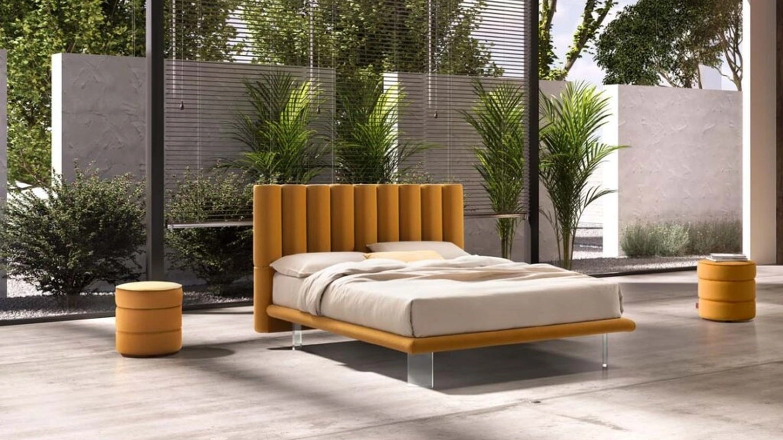 Letto matrimoniale Caleido di Stilfar Italia