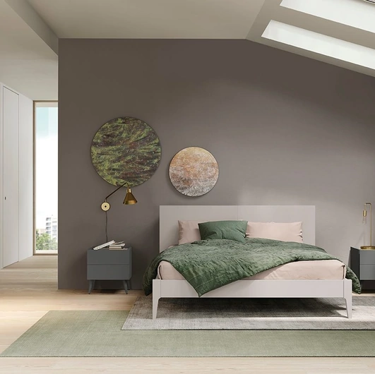 Letto matrimoniale Golf Mushy di Colombini Casa