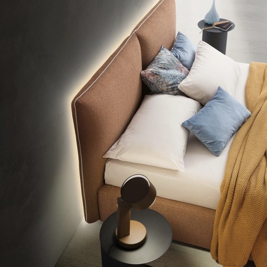 Letto con box contenitore Allen di Le Comfort