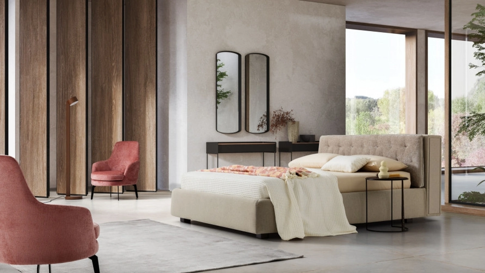 Letto con box contenitore Donovan di Le Comfort