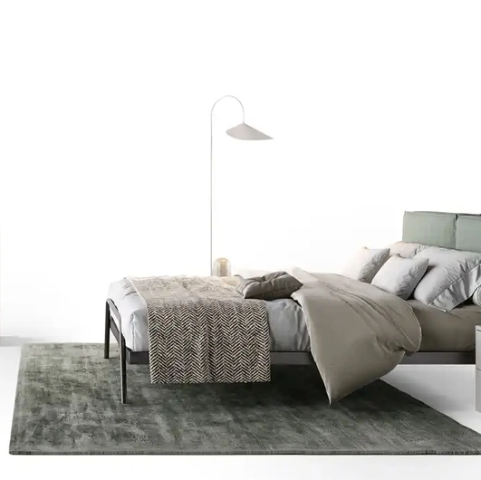 Letto Leg L11 con testiera imbottita di Moretti Compact Giorno Notte