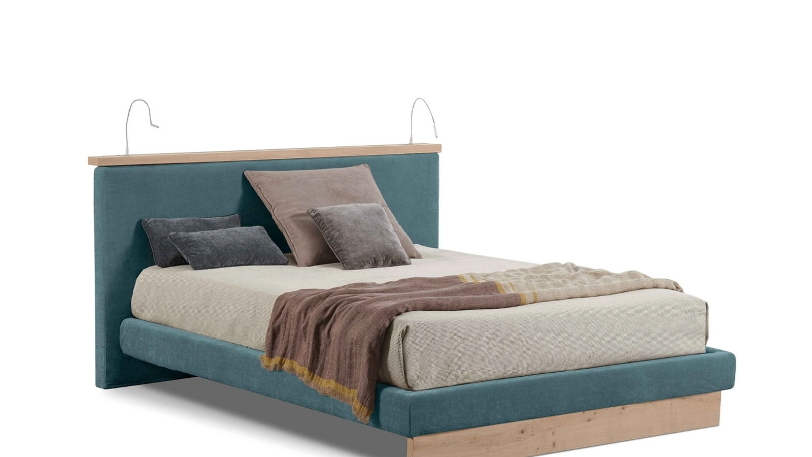 Letto con testiera Alba di Lettissimi