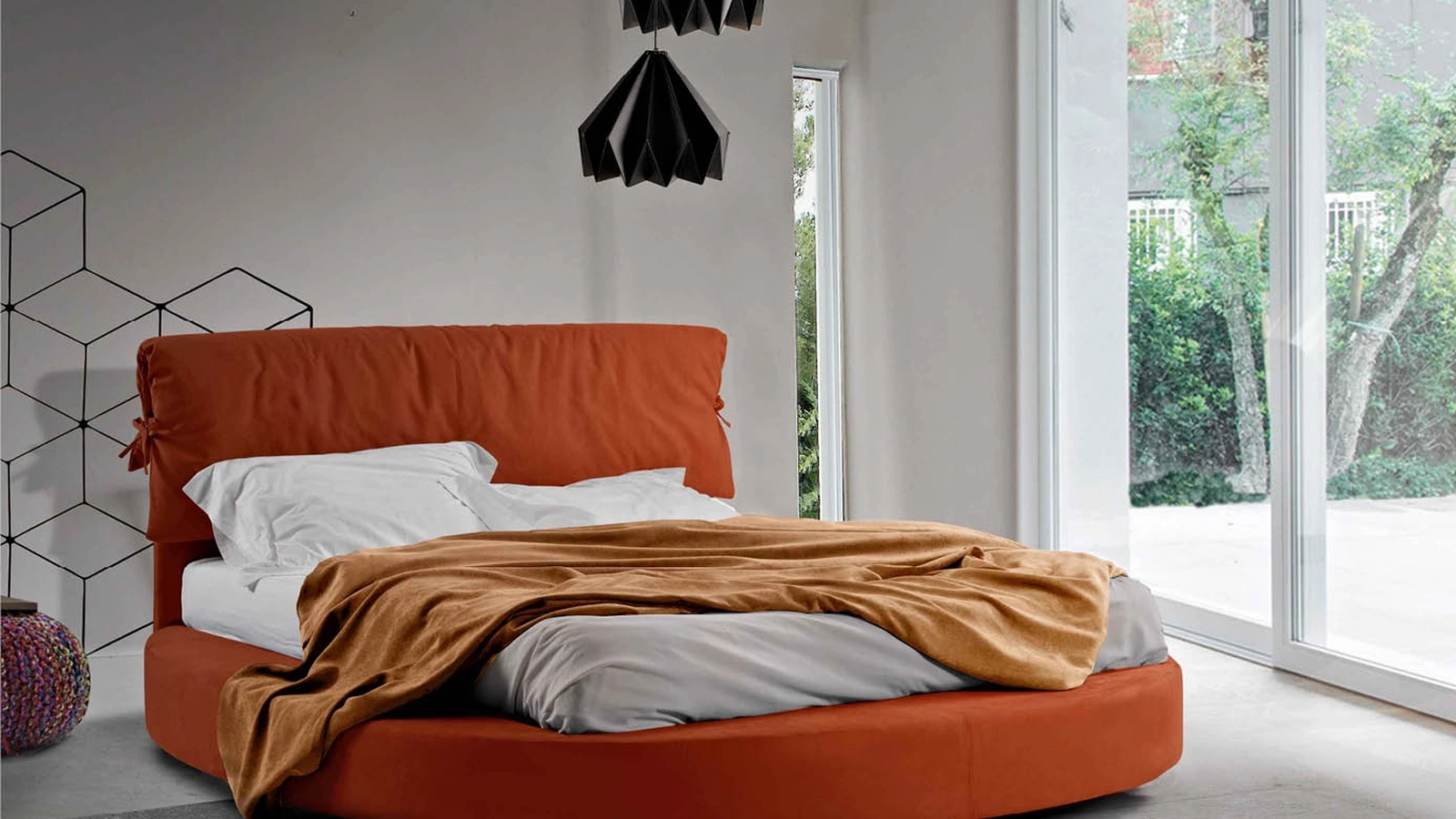 Letto con testiera Fiocco di Lettissimi