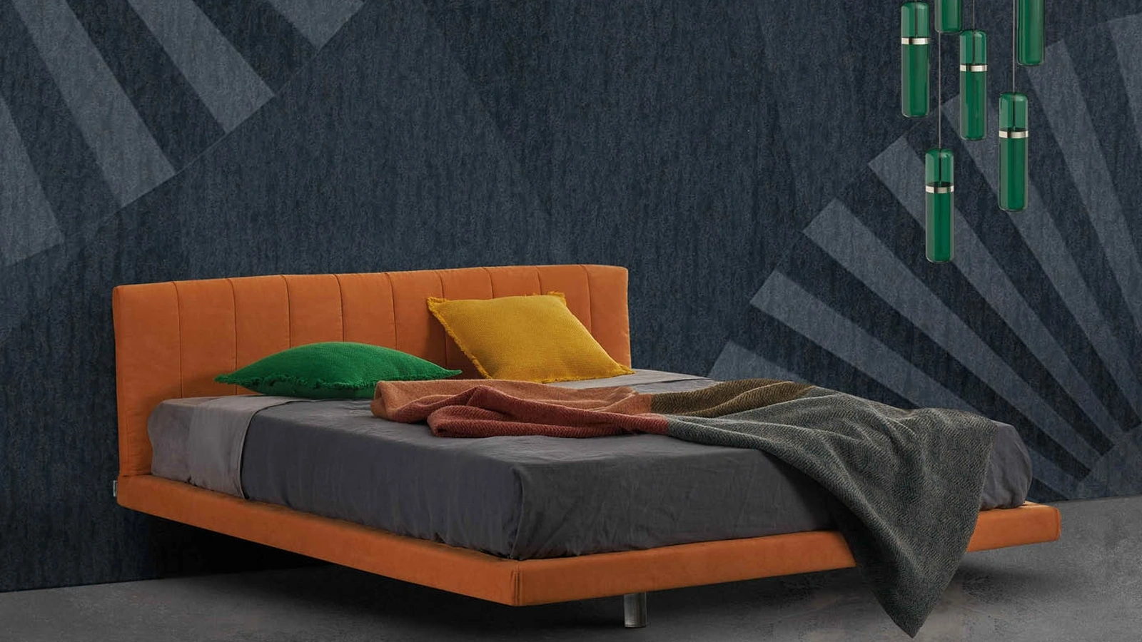 Letto in tessuto Magia di Lettissimi