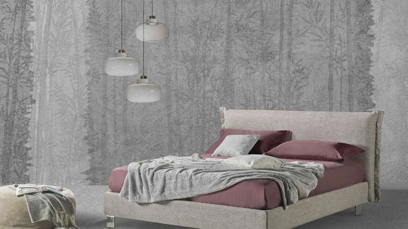 Letto con testiera Paradiso di Lettissimi