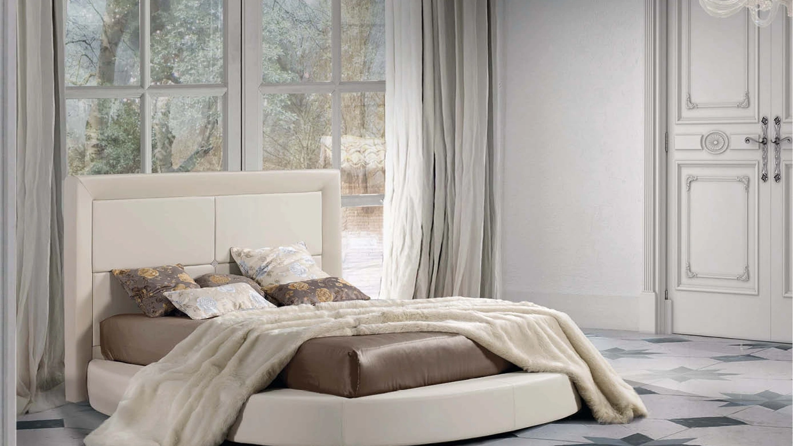 Letto con testiera Quadro di Lettissimi