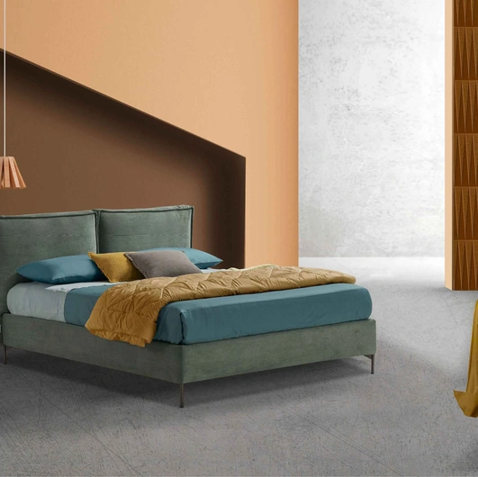 Letto imbottito Luna di Lettissimi