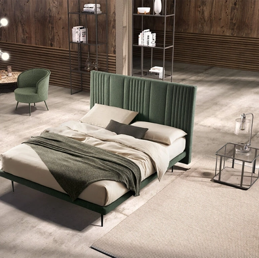 Letto matrimoniale trapuntato Matrix di Stilfar Italia