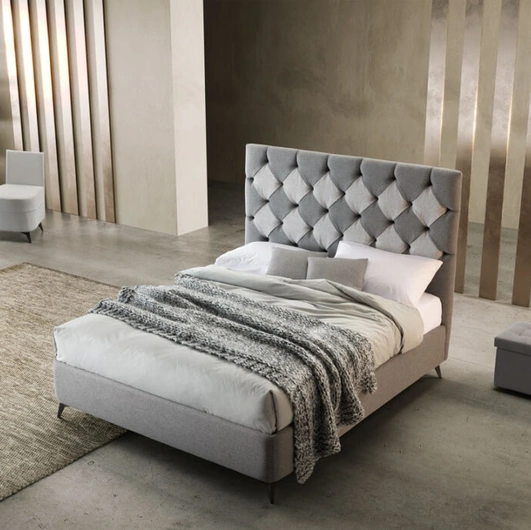 Letto con testiera Mosaico di Stilfar Italia