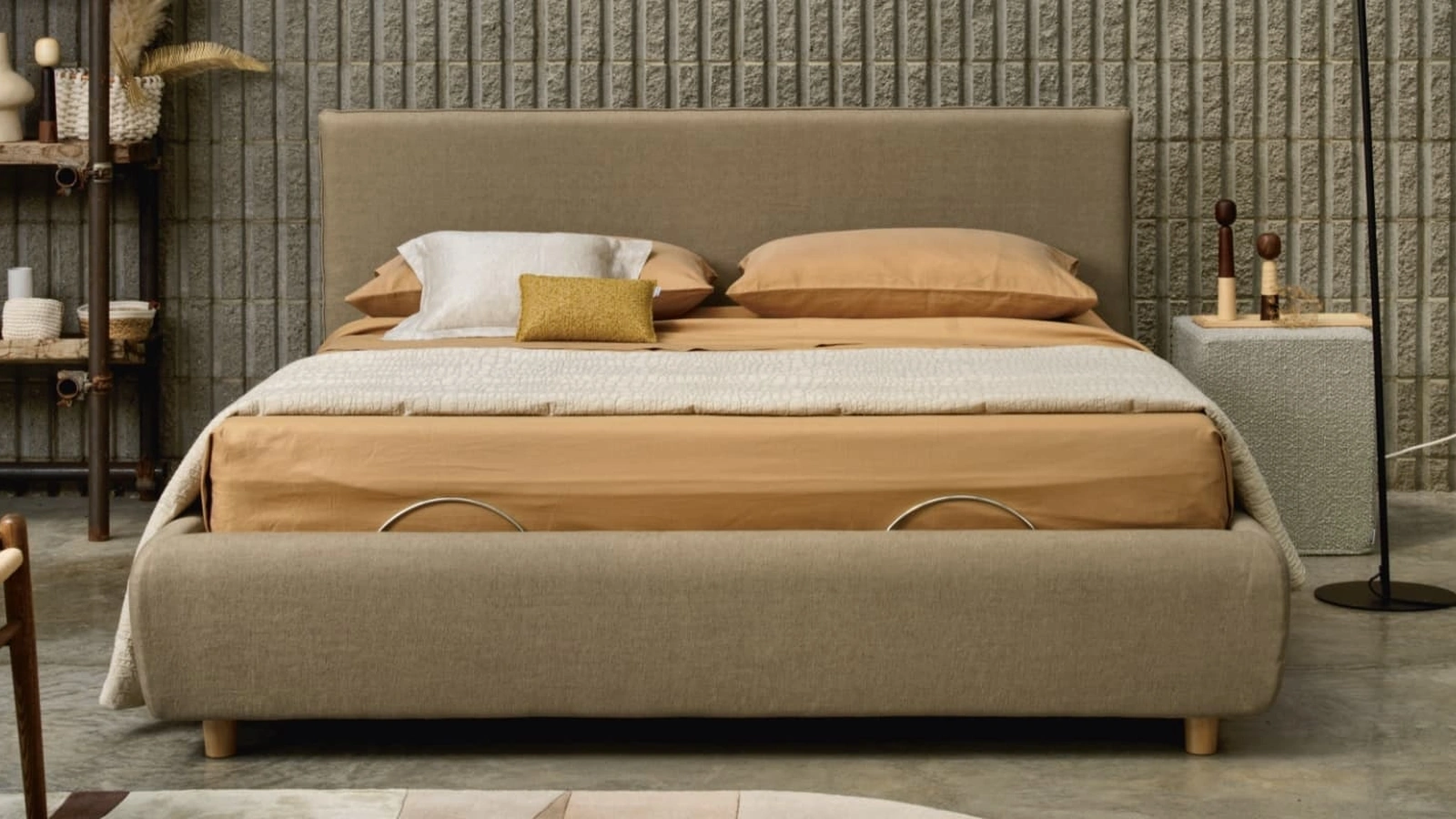 Letto matrimoniale Simplicity More CM03 di Dorsal