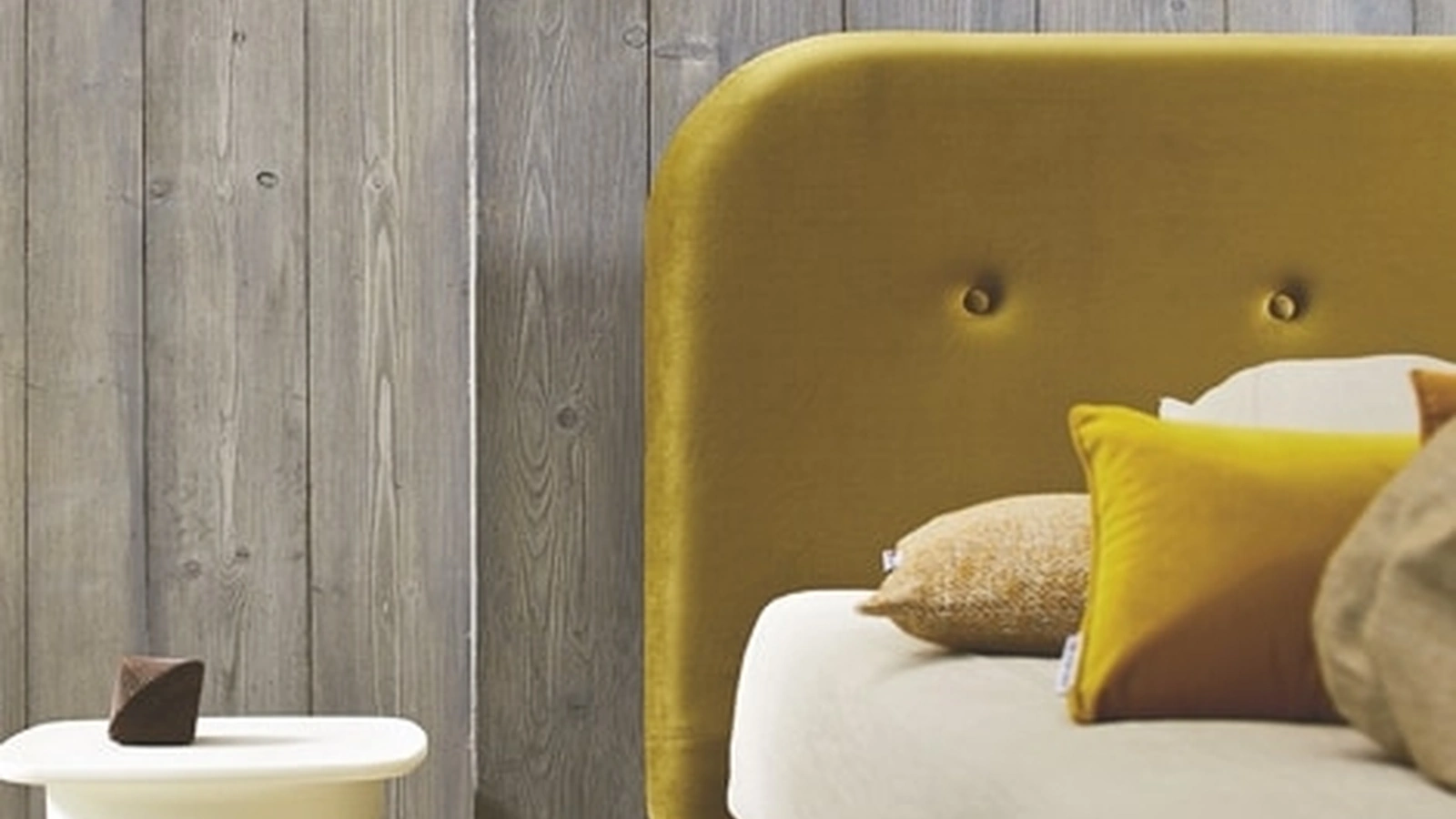 Letto Simplicity Project C85 in tessuto imbottito di Dorsal