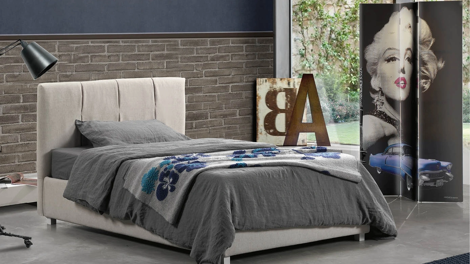 Letto singolo Aurora di Lettissimi 