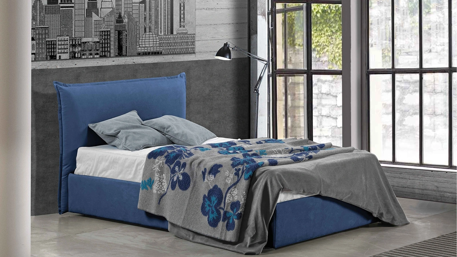 Letto singolo Fenice di Lettissimi 