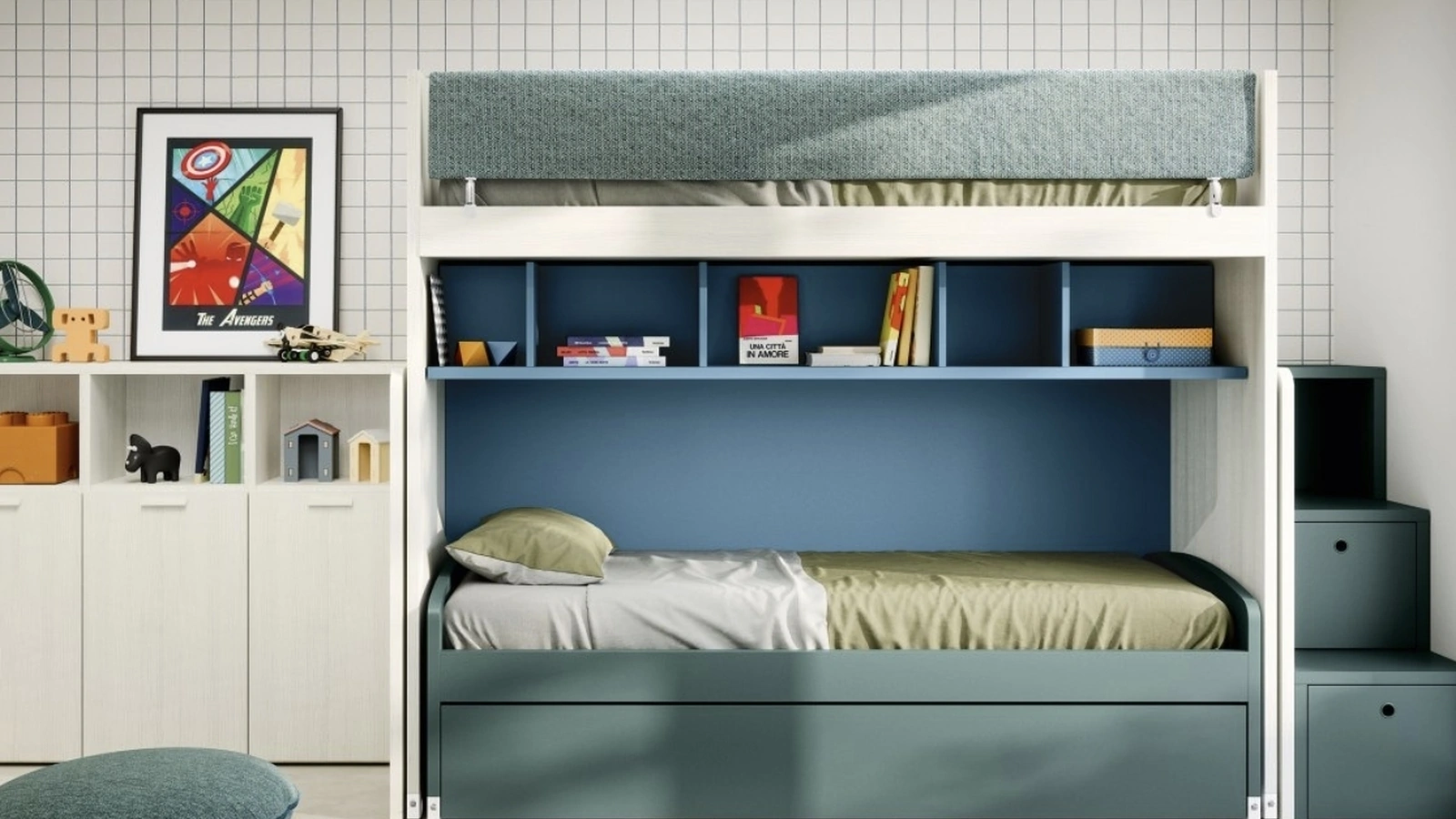 Letto singolo Fit di Nidi