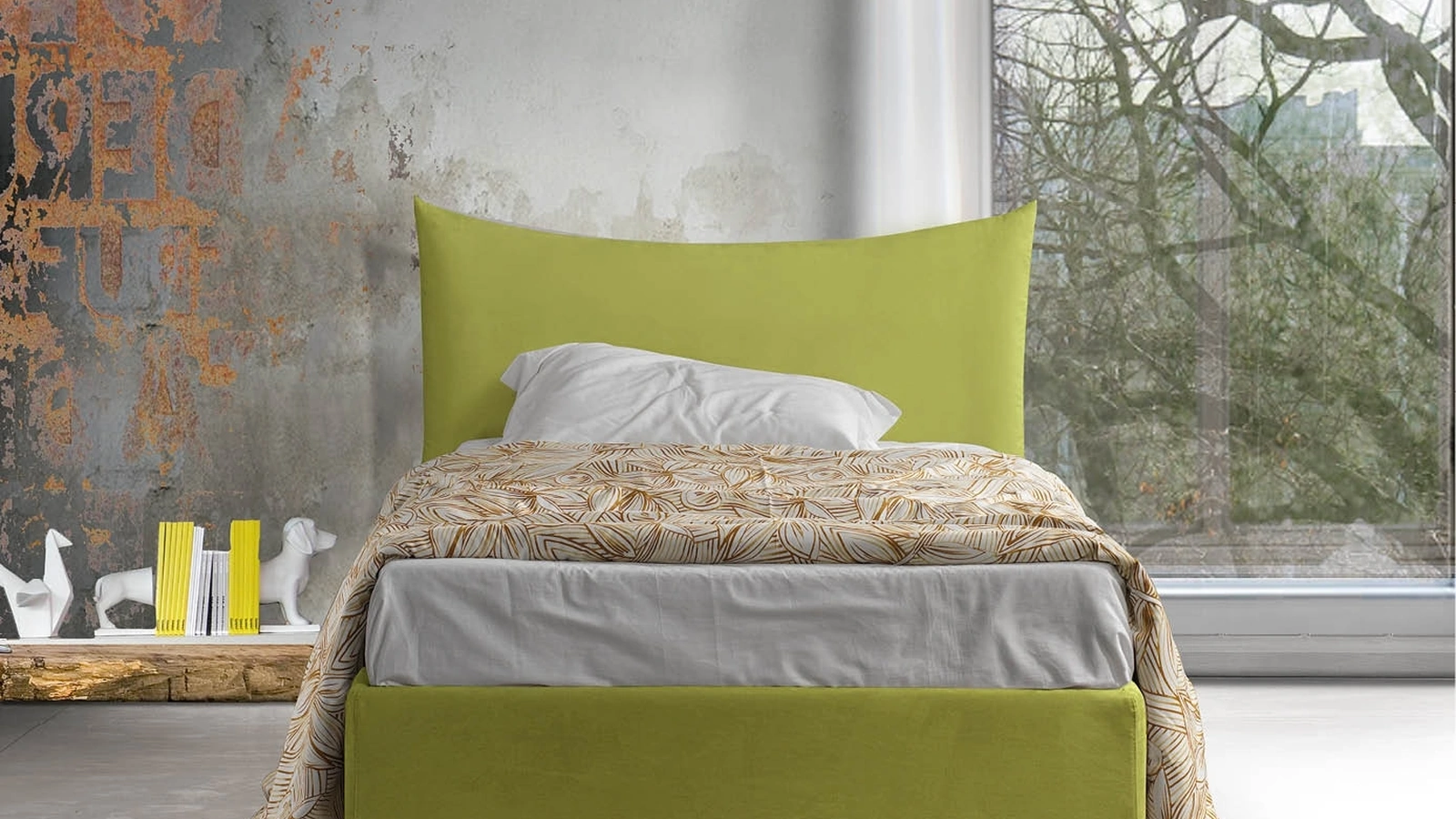 Letto singolo Aries di Lettissimi 