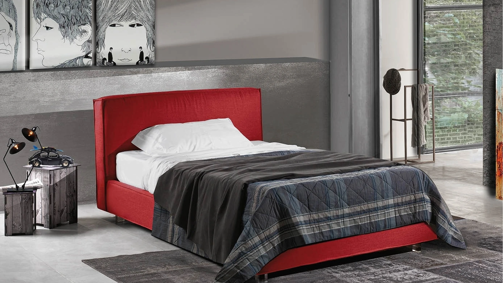 Letto singolo Pacifico di Lettissimi 