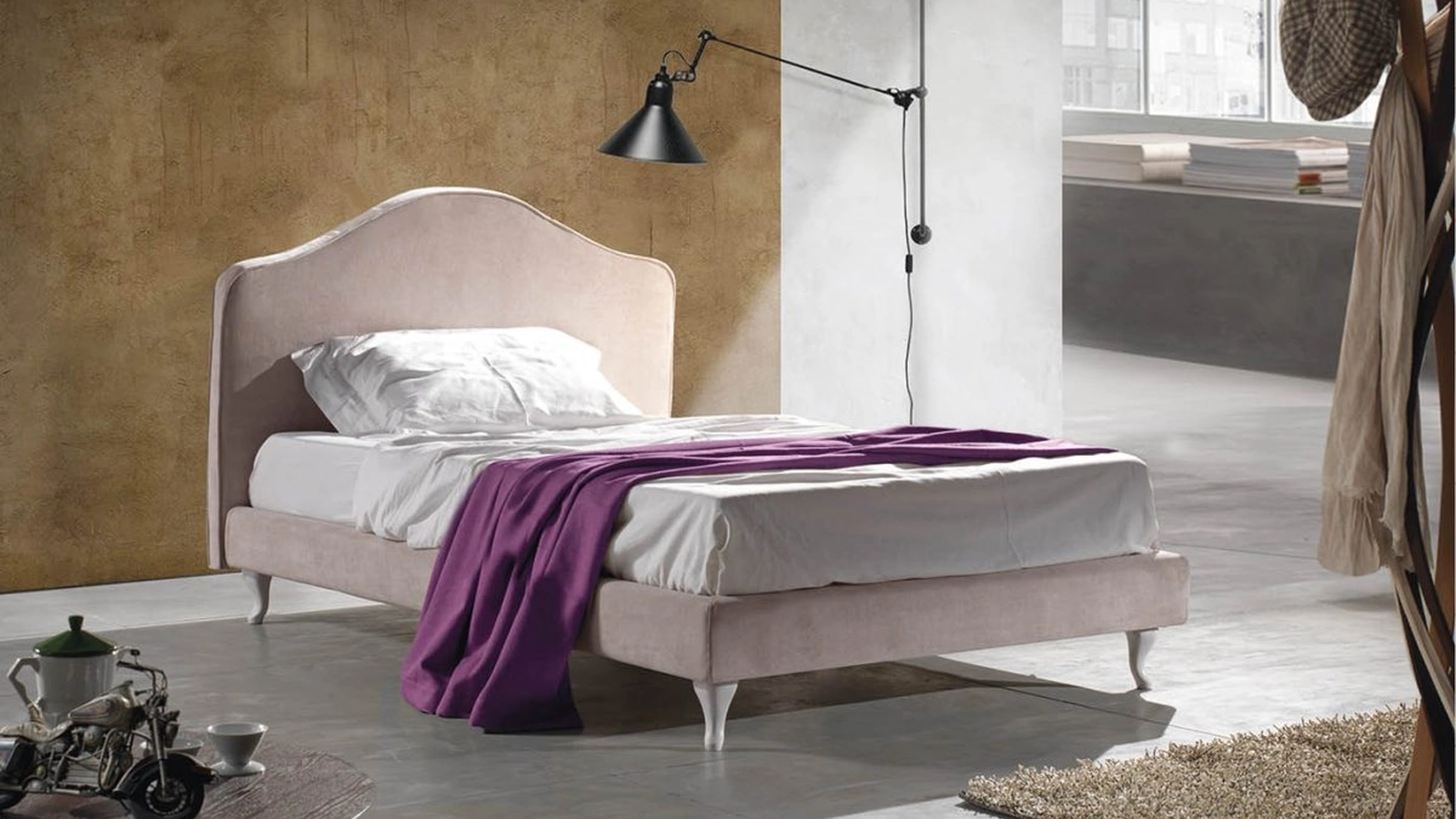 Letto singolo classico Romantico di Lettissimi 
