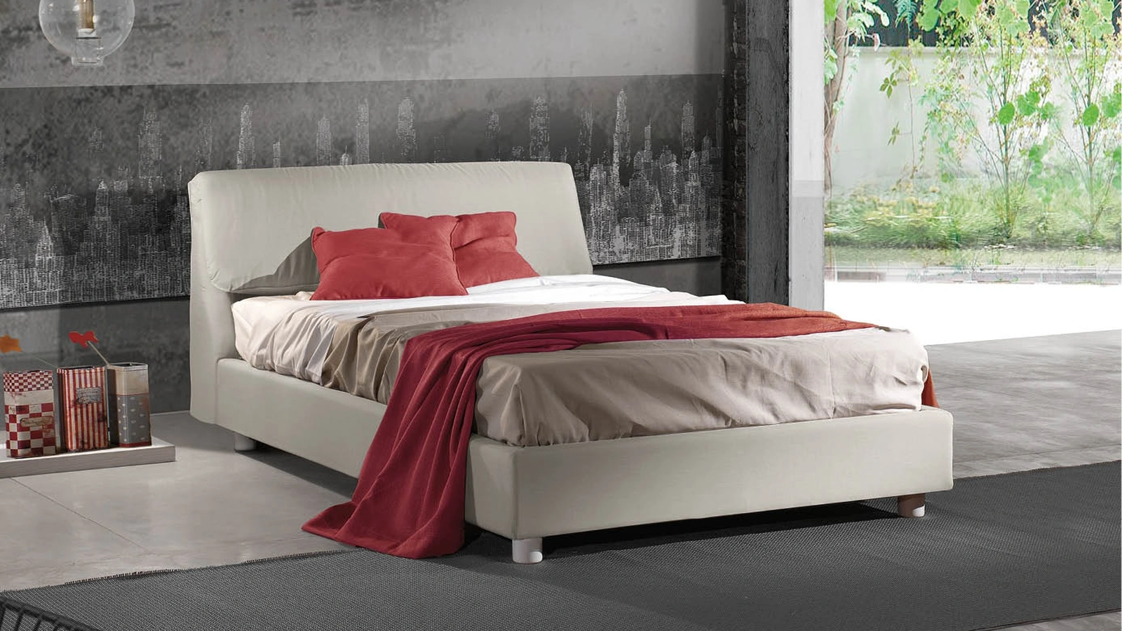 Letto singolo Pegaso di Lettissimi 