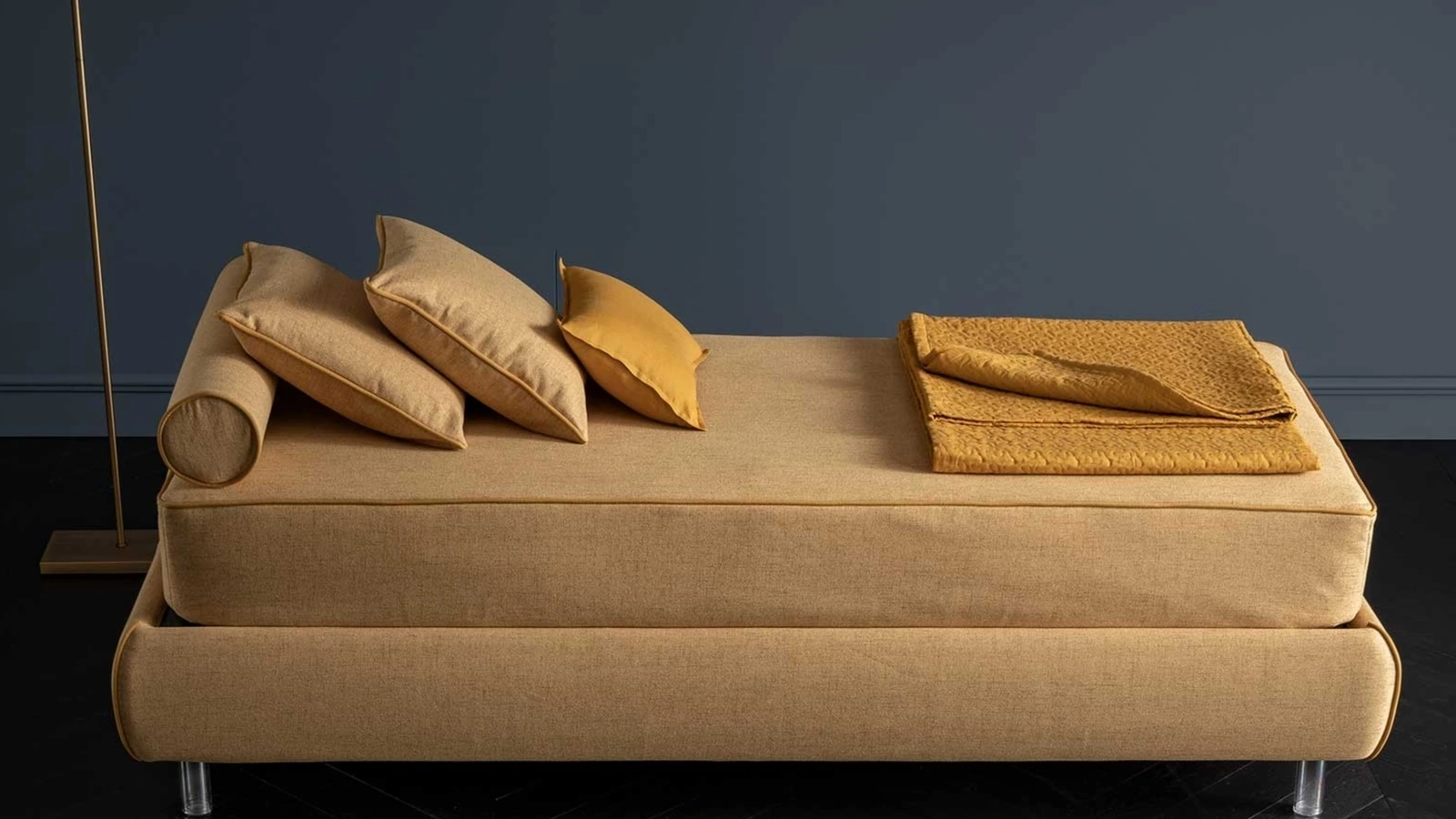 Letto singolo in tessuto Soul Young Sommier di Altrenotti