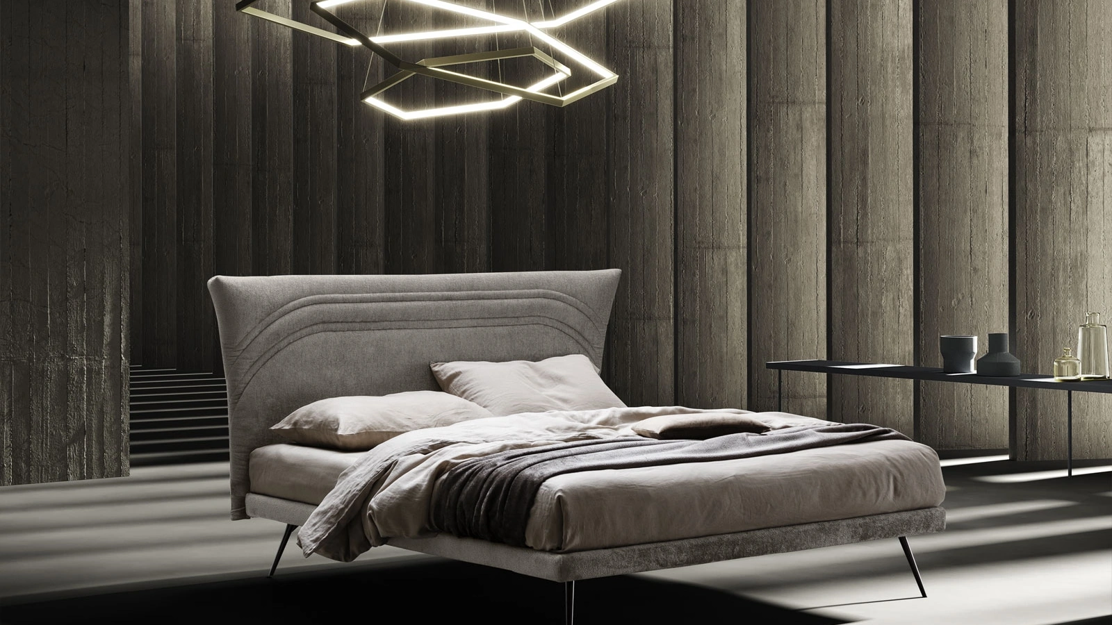 Letto con testiera Cecilia di Stilfar Italia