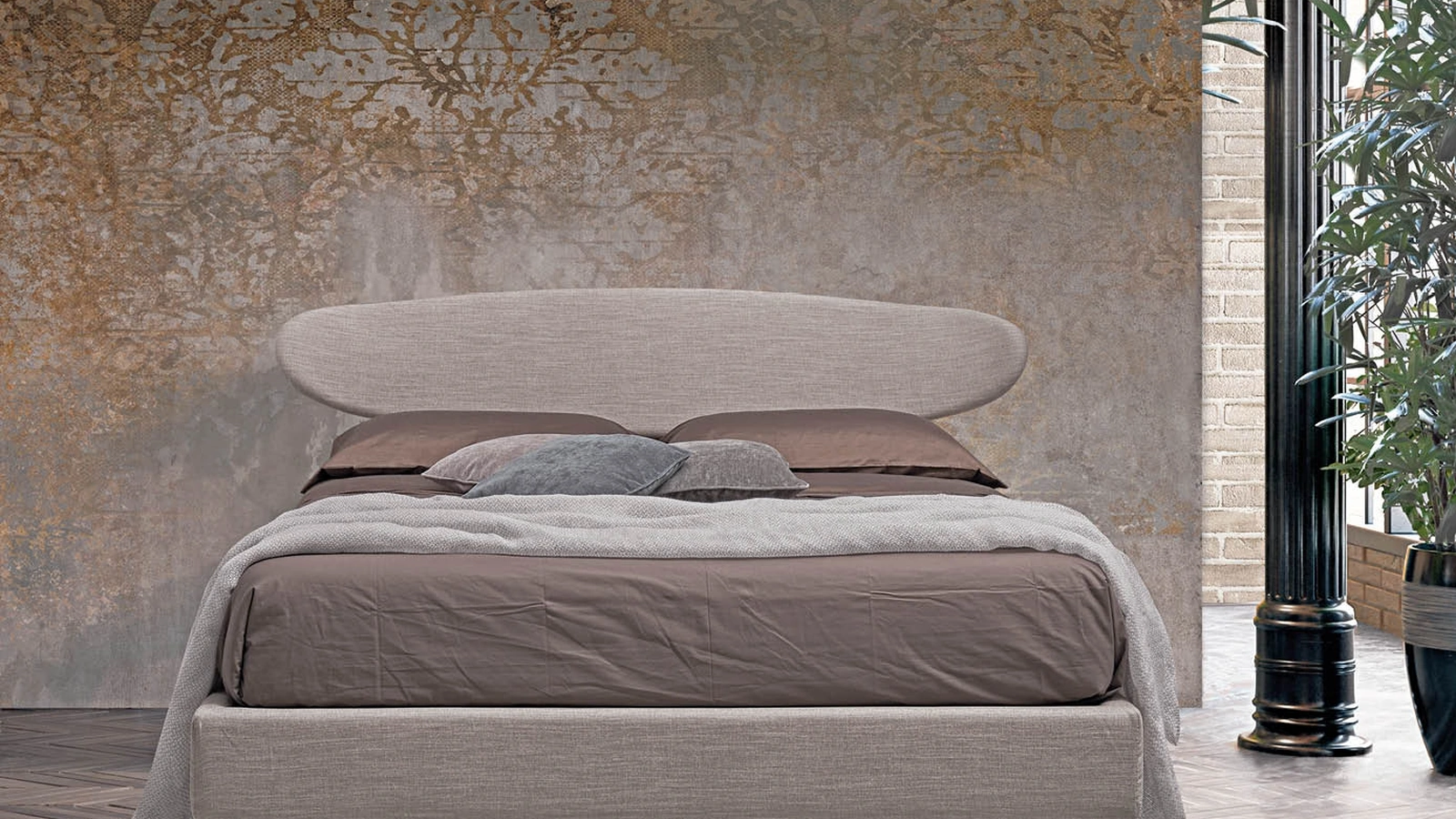 Letto in tessuto Surf di Lettissimi