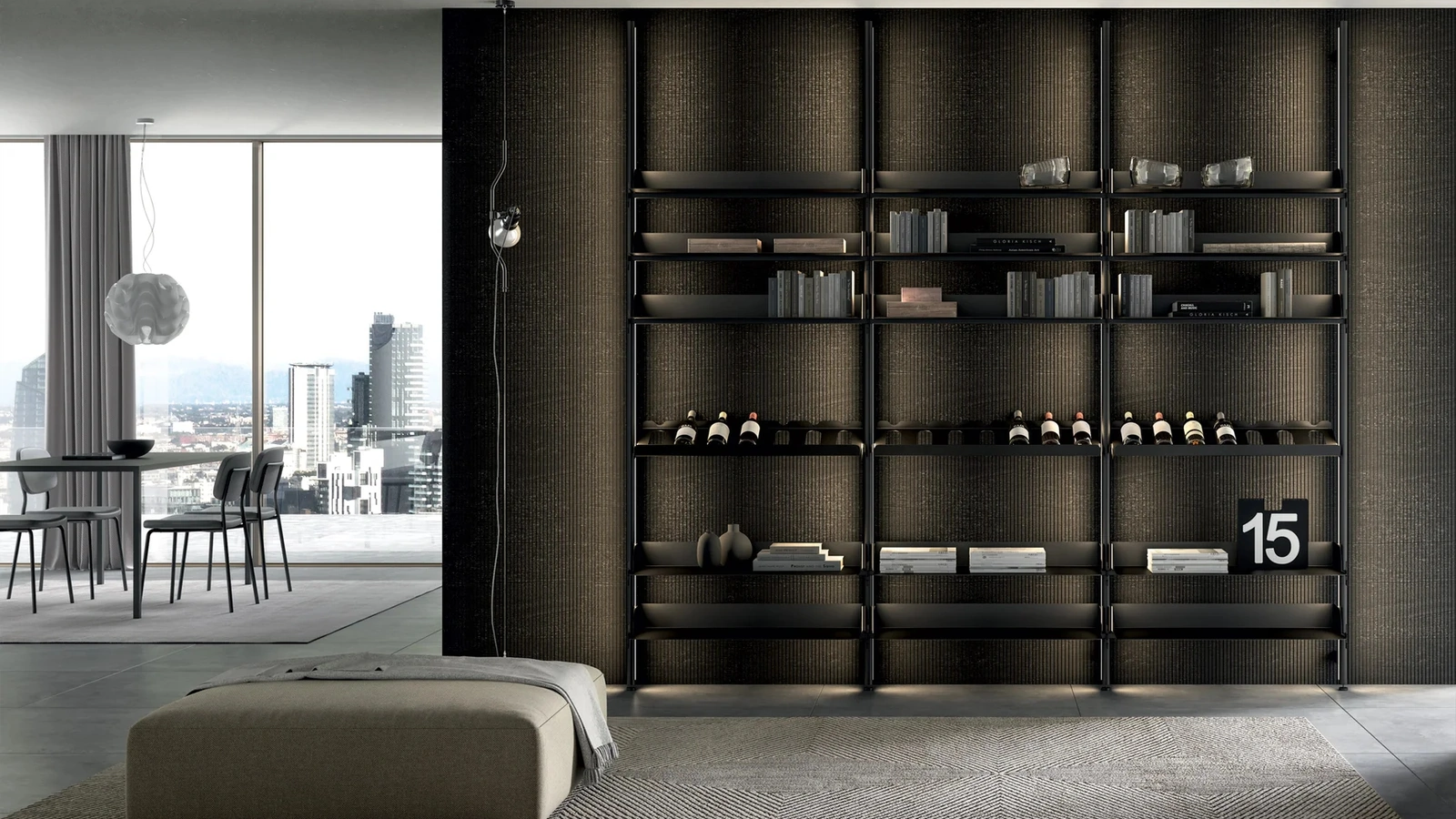 Libreria Living Kali di Arredo3