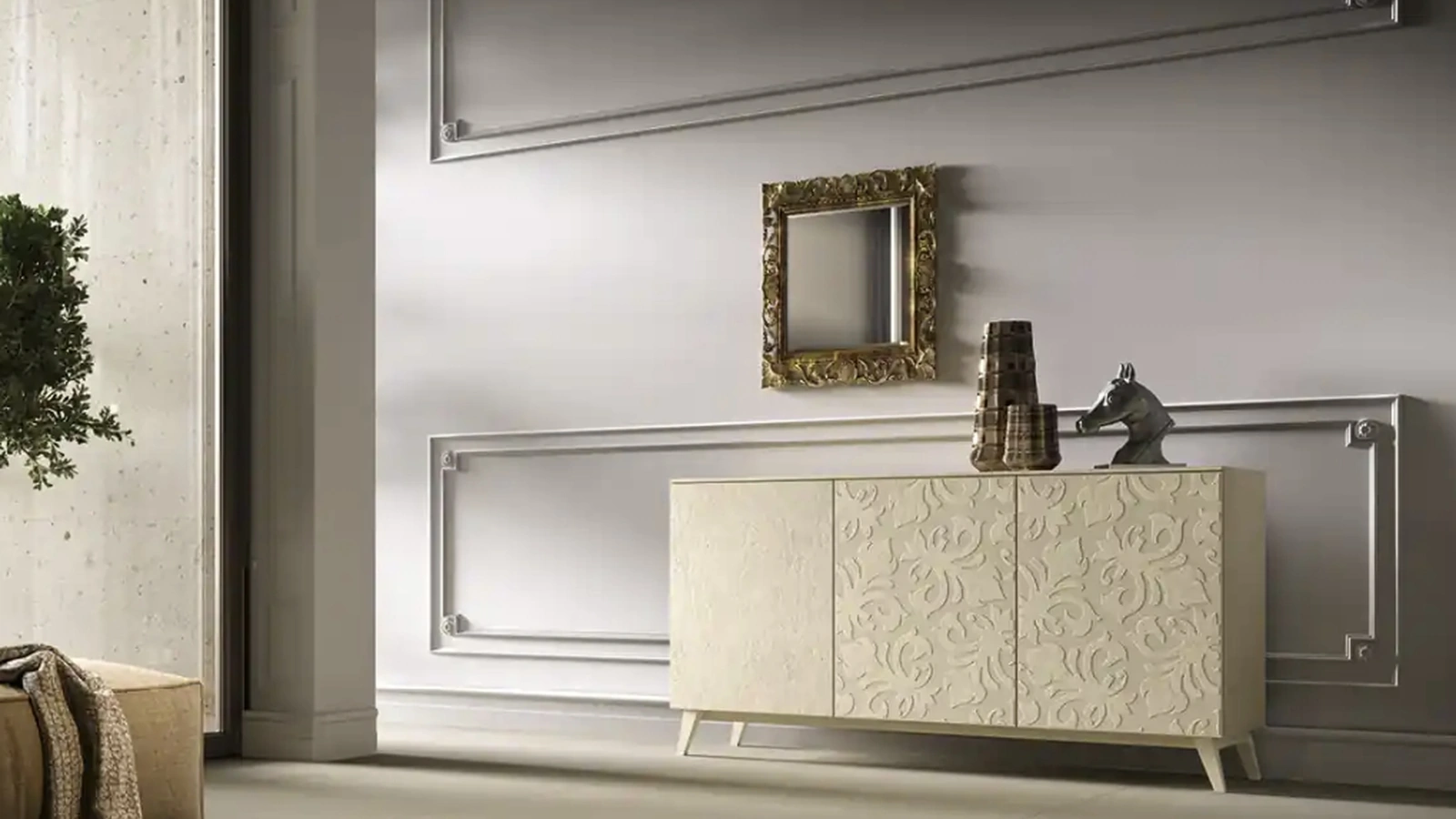 Madia Kosmos KM303 in materico malta di Moretti Compact Giorno Notte