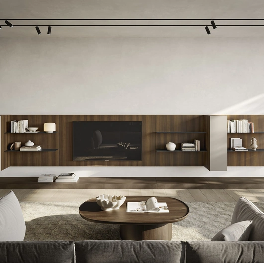 Parete Attrezzata Night & Day L02NS di Colombini Casa