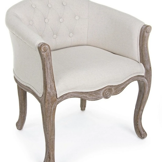 Poltrona classica in tessuto Diva di Bizzotto