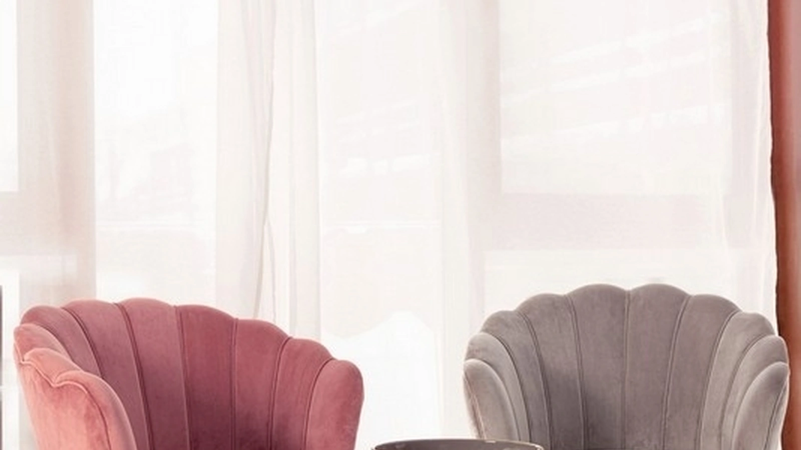 Poltroncina in velluto Giliola di Bizzotto