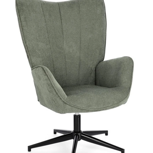 Poltrona in tessuto Verde Inas di Bizzotto