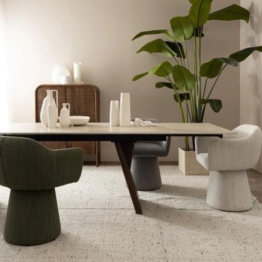 Poltroncina girevole Lottie di Bizzotto