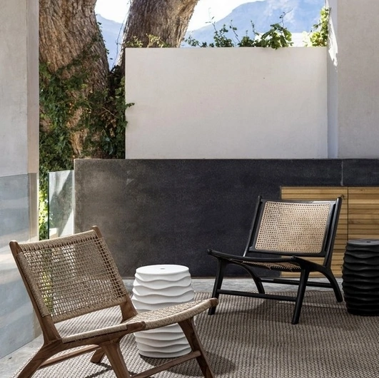 Poltroncina in rattan Mabel di Bizzotto