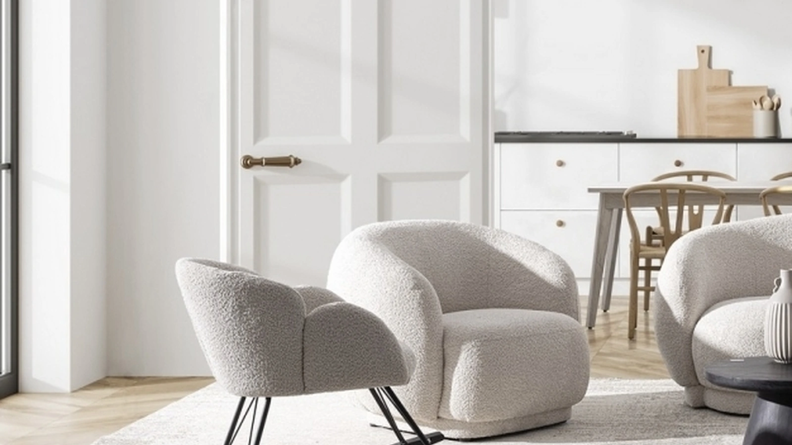 Poltroncina a dondolo Sibilla di Bizzotto