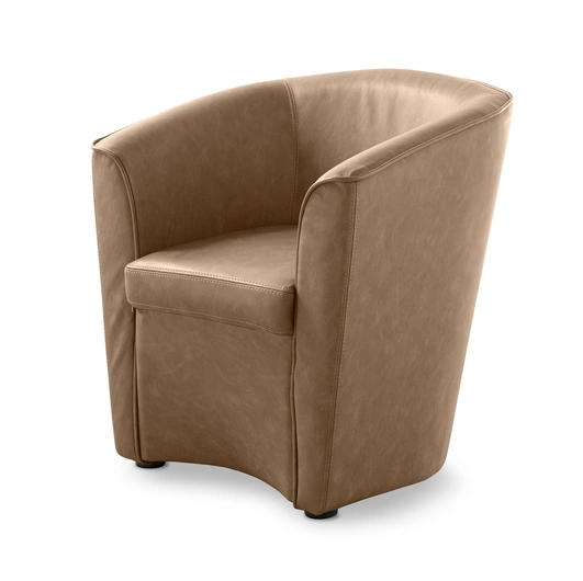 Poltroncina Clarissa in ecopelle di Stilfar Italia