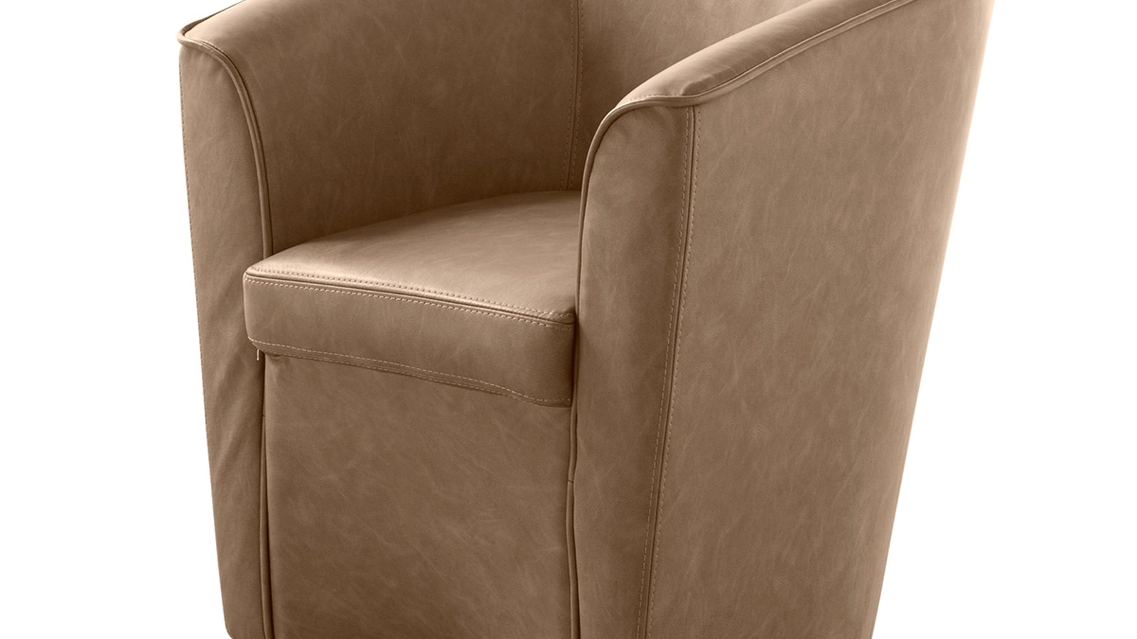 Poltroncina Clarissa in ecopelle di Stilfar Italia