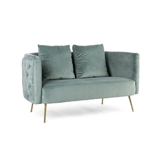 Divano lineare in velluto Tenbury di Bizzotto