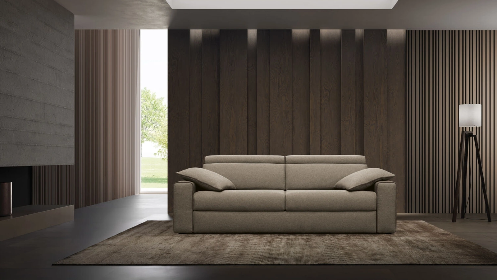 Divano lineare Best di Rizzetto