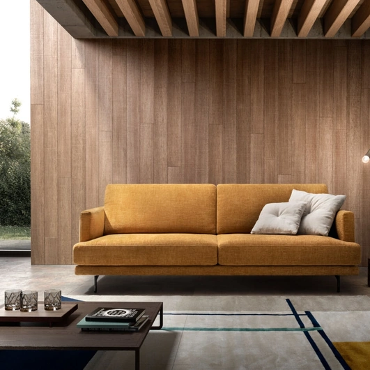 Divano lineare Denver di Rizzetto