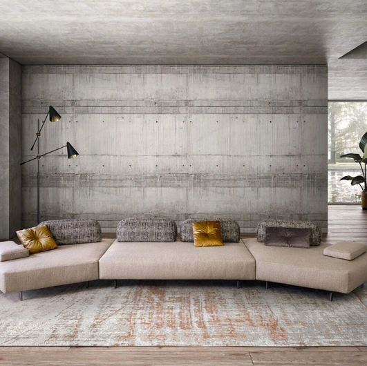 Divano lineare Harris di Rizzetto