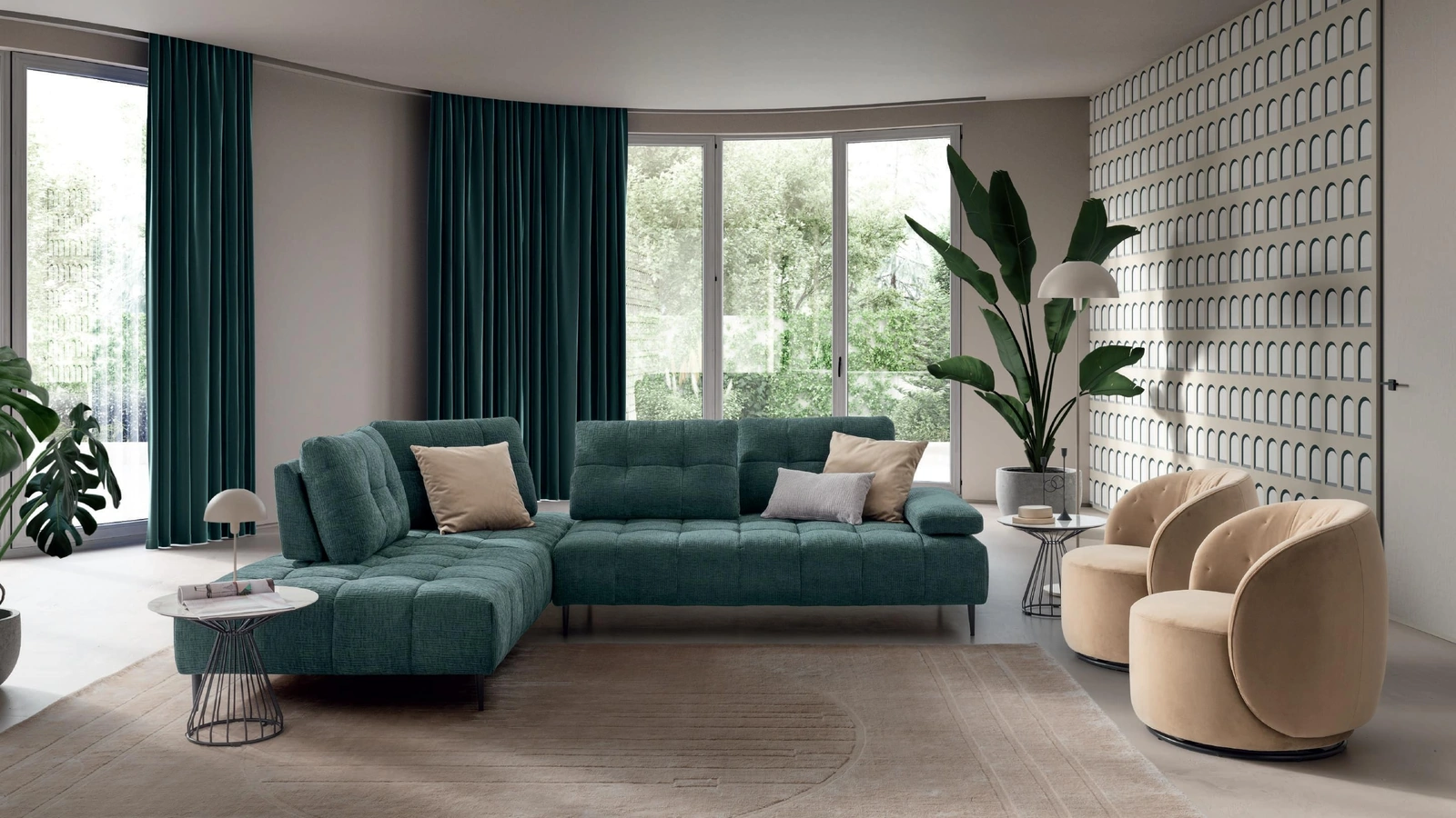 Divano angolare Joplin di Le Comfort