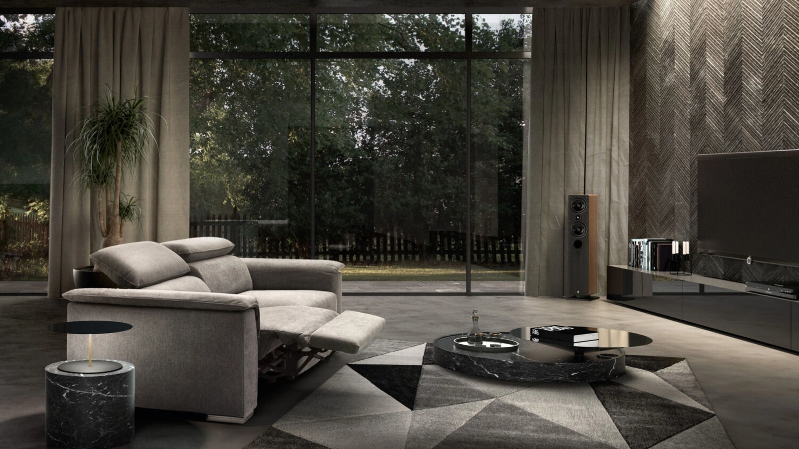 Divano relax Dafne di Rizzetto