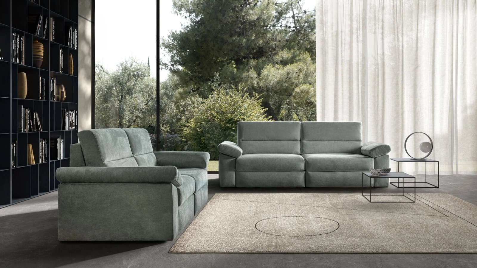 Divano relax Grace di Rizzetto