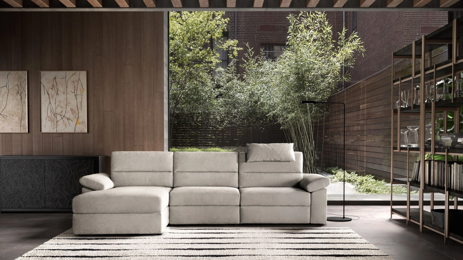 Divano relax Grace di Rizzetto