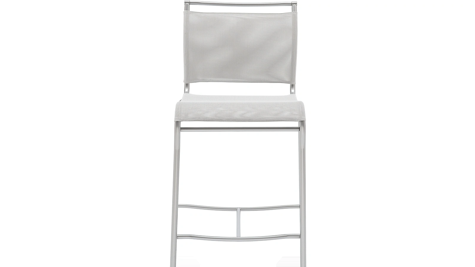 Sgabello Air in metallo e tessuto traspirante di Connubia