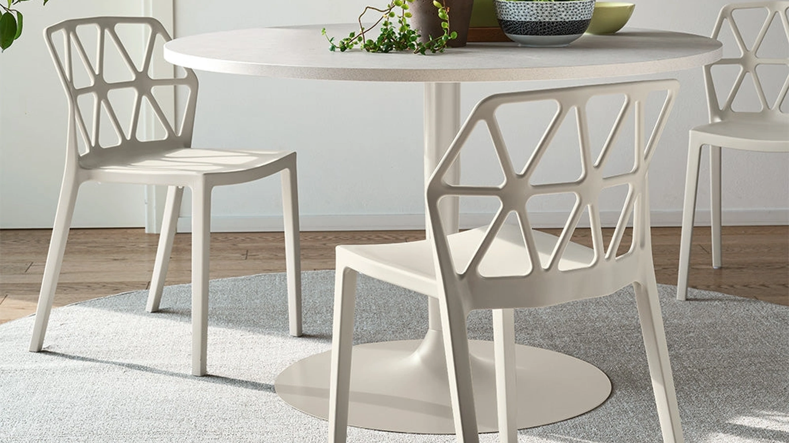 Sedia di design in polipropilene Alchemia di Connubia