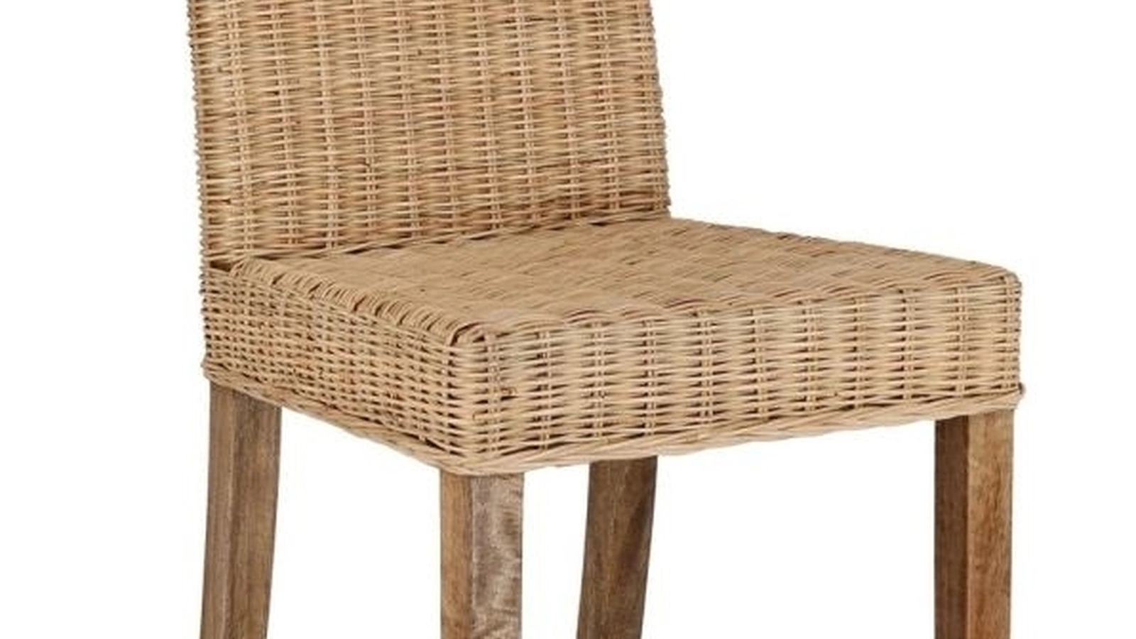 Sedia Analuz i n rattan e legno di Bizzotto