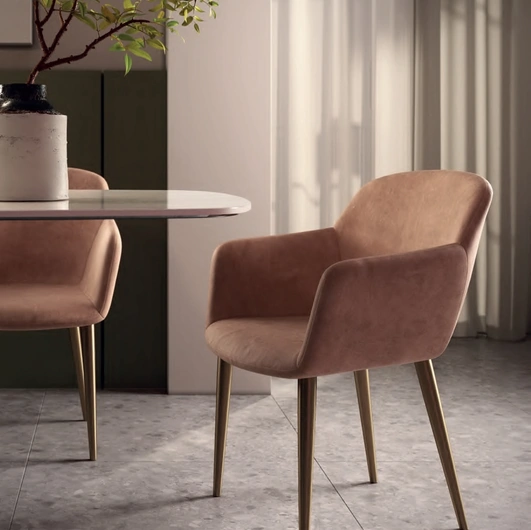 Sedia in nappa Cecilia de Di Lazzaro